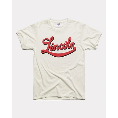 Lincoln Script Charlie Hustle Tee