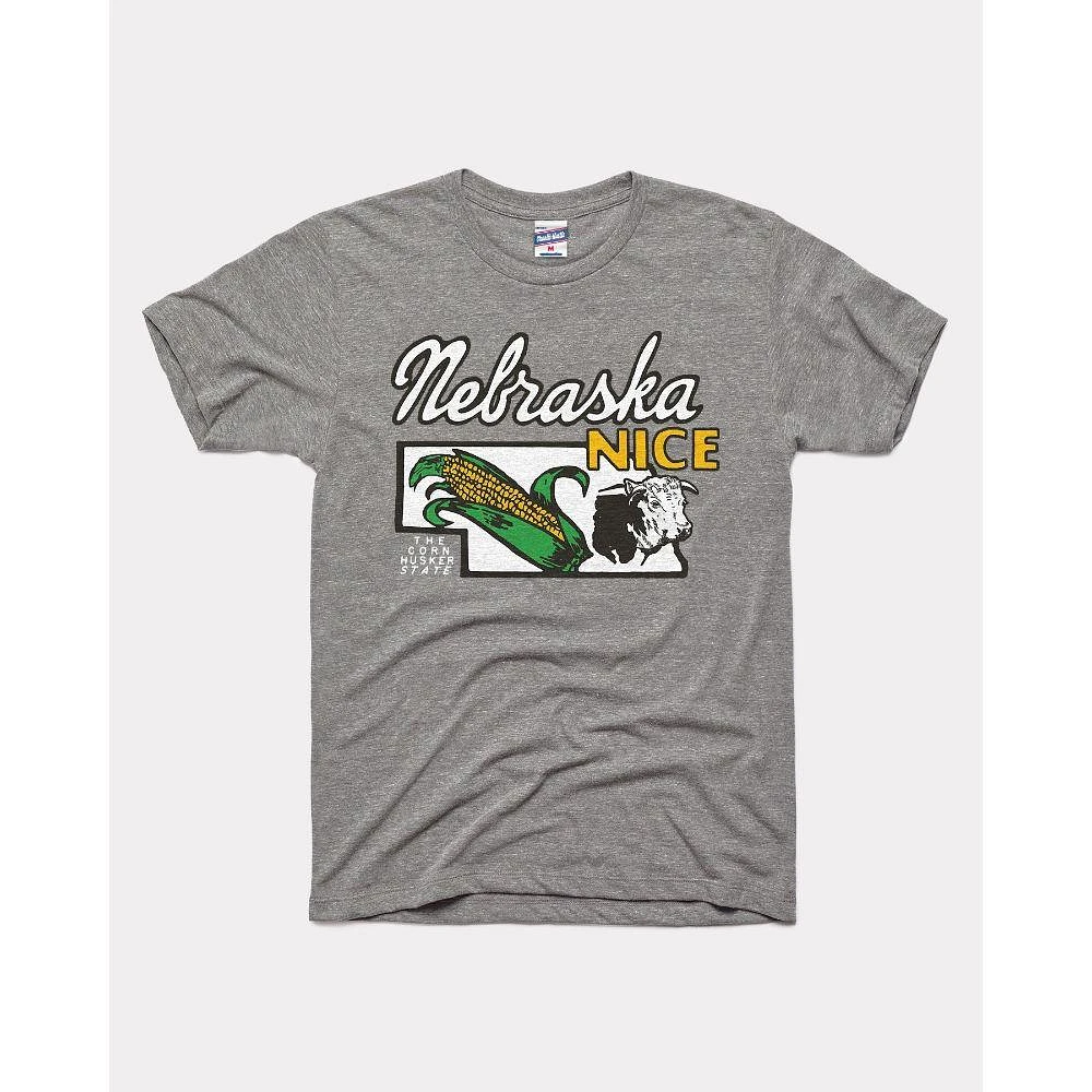 Nebraska Nice Charlie Hustle Tee