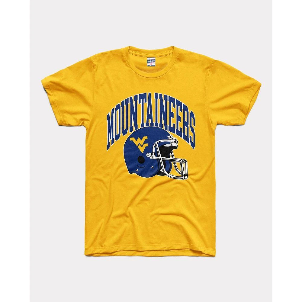 West Virginia Charlie Hustle Mountaineers Football Tee