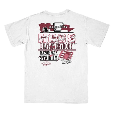 Arkansas B-Unlimited Highlight Reel Comfort Colors Tee