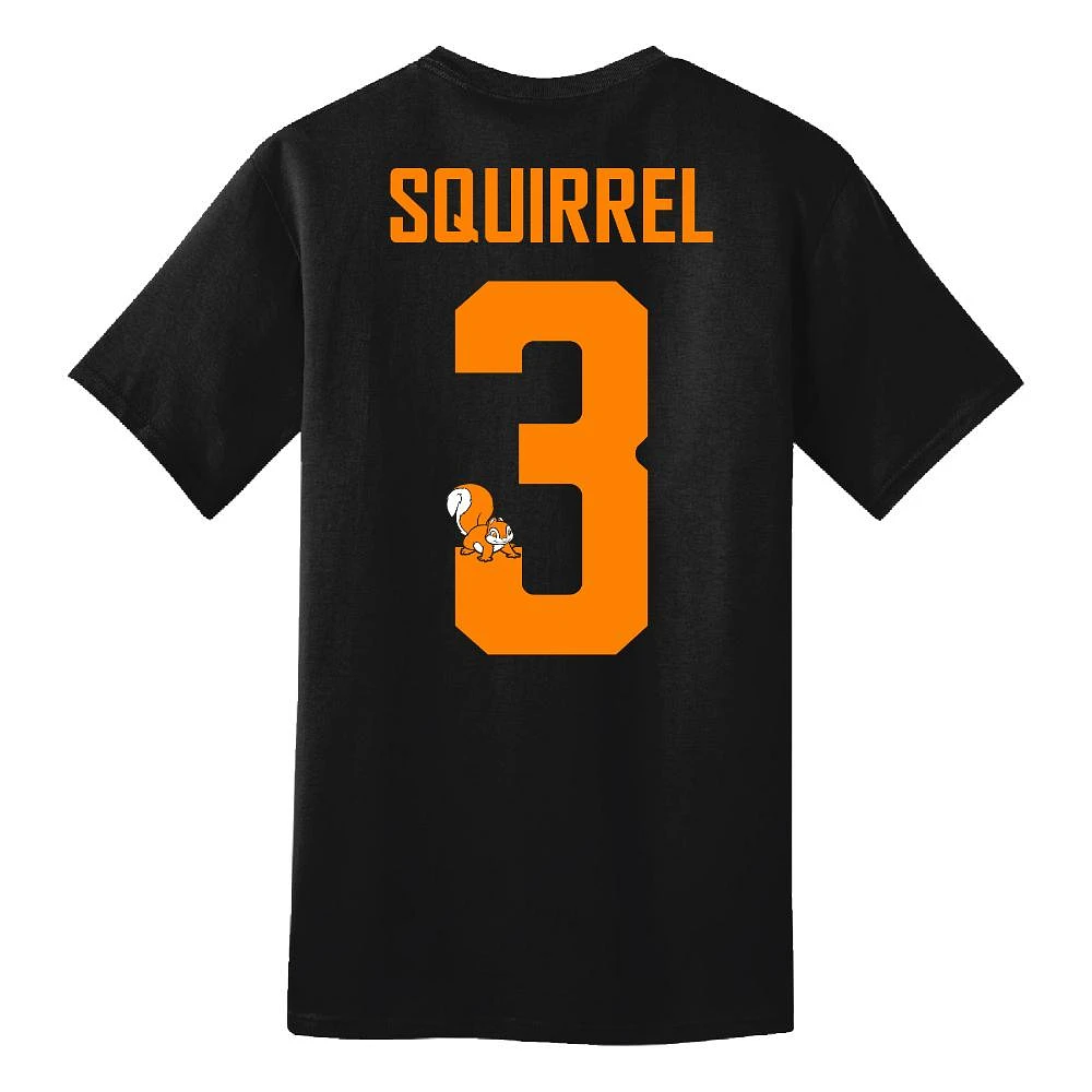 Tennessee Squirrel White #3 Shirsey Tee