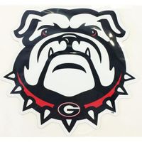  Georgia Decal Bulldog Head 6 