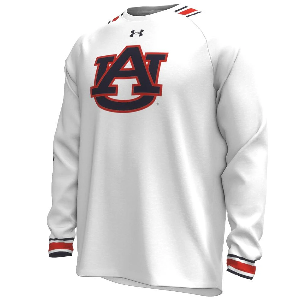 Auburn Under Armour Long Sleeve Crew Shooter Shirt