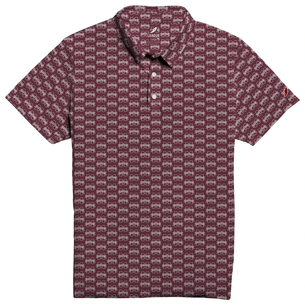 Mississippi State League Repeating Logo Saturday Polo