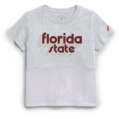 Florida State League YOUTH Retro Shadow Outline Colorblock Tee