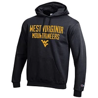 West Virginia Champion Straight Stack Hoodie