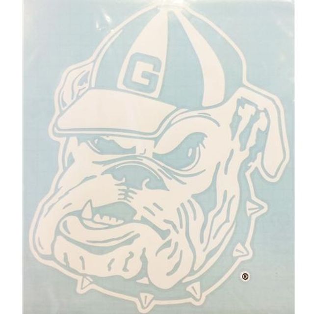 Alumni Hall Georgia Standing Bulldog Vinyl Decal