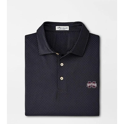 Mississippi State Peter Millar Dolly Printed Performance Polo