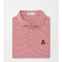 Alabama Peter Millar Vault Jubilee Stripe Performance Polo