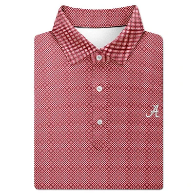 Alabama Turtleson Mini Diamond Jacquard Performance Polo