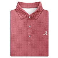 Alabama Turtleson Mini Diamond Jacquard Performance Polo