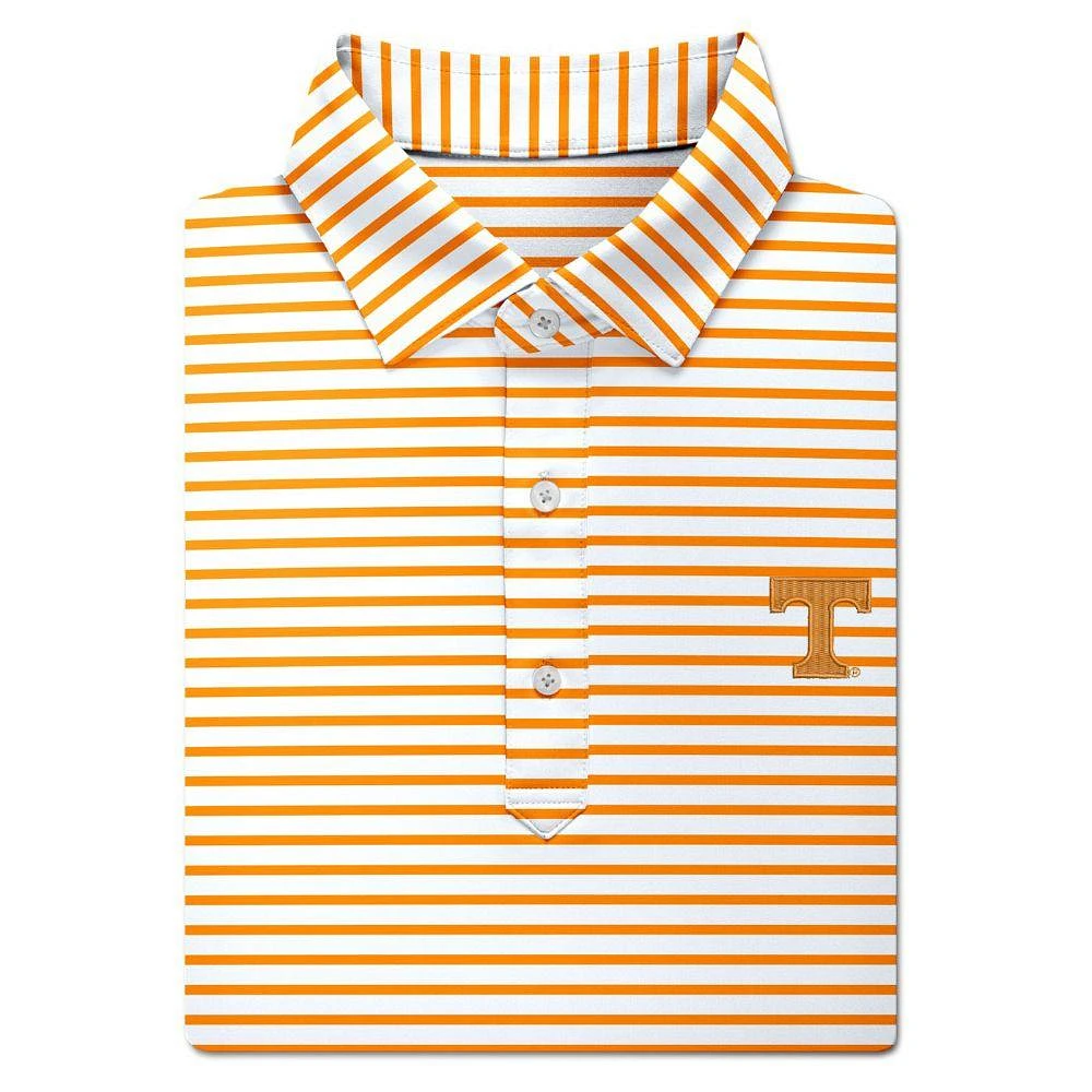 Tennessee Turtleson Garrett Stripe Performance Polo