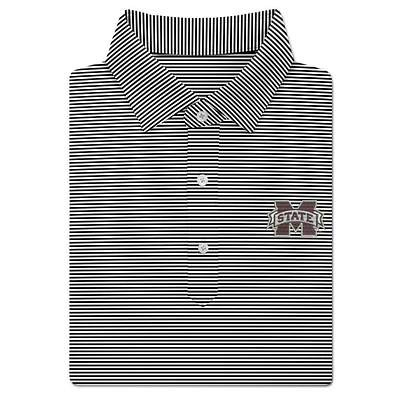 Mississippi State Turtleson Carter Stripe Performance Polo