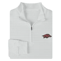 Arkansas Turtleson Carter Stripe Quarter-Zip Pullover