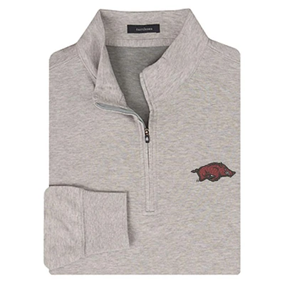 Arkansas Turtleson Wallace Quarter-Zip Pullover