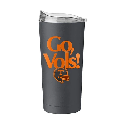 Tennessee 20 Oz Go Vols Grey Tumbler