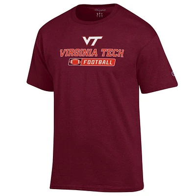 Virginia Tech Champion Basic Football Tee