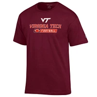 Virginia Tech Champion Basic Football Tee
