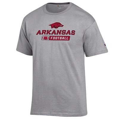 Arkansas Champion Basic Football Tee