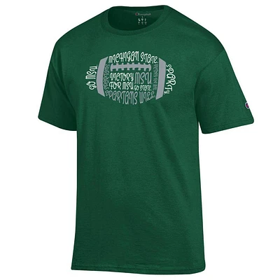 Michigan State Champion Football Typeface Tee