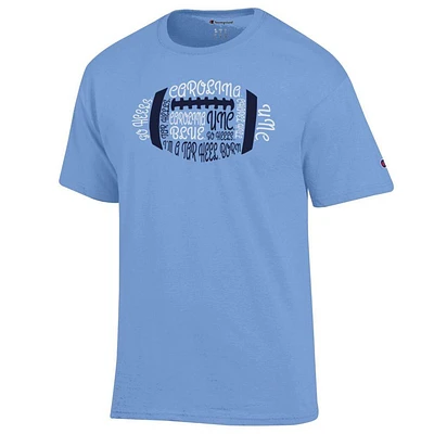 Carolina Champion Football Typeface Tee