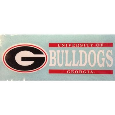  Georgia Bulldogs Vinyl Decal