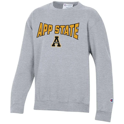 App State Champion YOUTH Wordmark Over Logo Crew