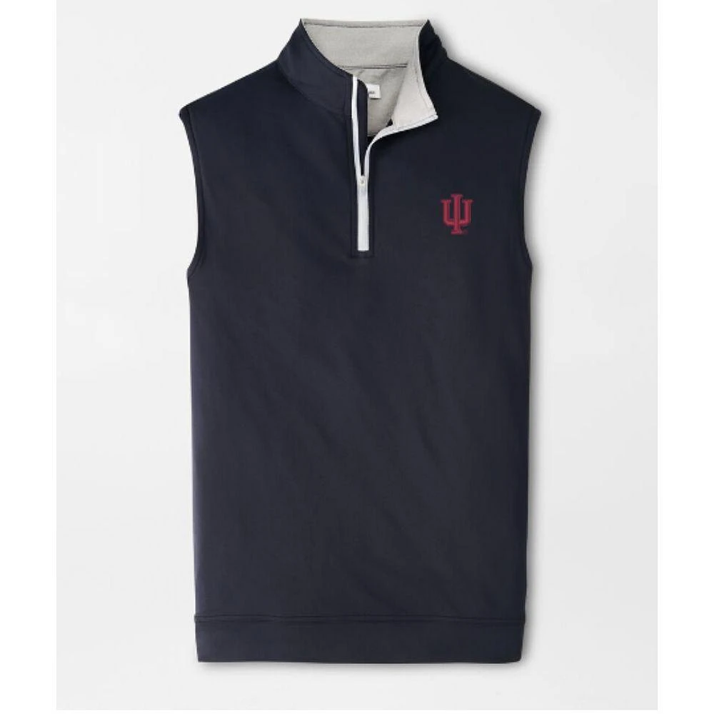 Indiana Peter Millar Galway Quarter-Zip Vest