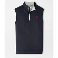 Indiana Peter Millar Galway Quarter-Zip Vest