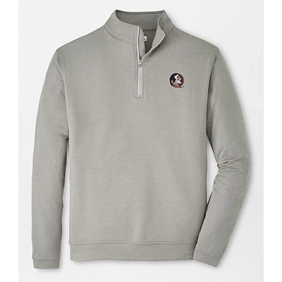 Florida State Peter Millar Perth Melange Quarter-Zip Pullover