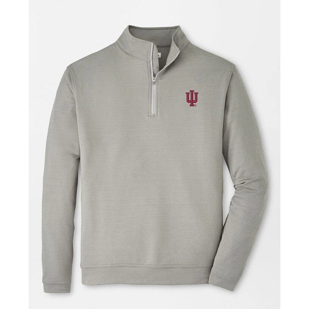 Indiana Peter Millar Perth Melange Quarter-Zip Pullover