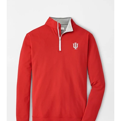 Indiana Peter Millar Perth Solid Quarter-Zip Pullover