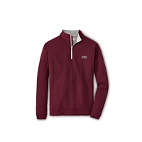 Mississippi State Peter Millar Perth Solid Quarter-Zip Pullover