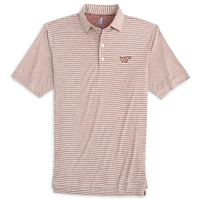 Virginia Tech Johnnie-O Seymour Striped Polo