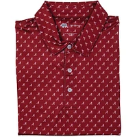 Alabama Onward Reserve Printed Polo