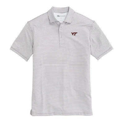 Virginia Tech Onward Reserve Birdie Stripe Polo