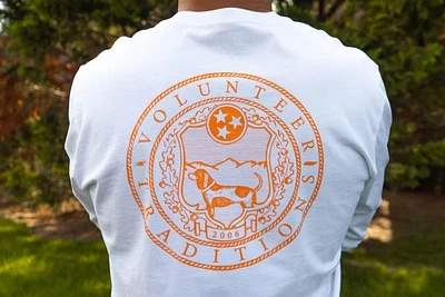 Tennessee Volunteer Traditions Bluetick Seal Long Sleeve Pocket Tee