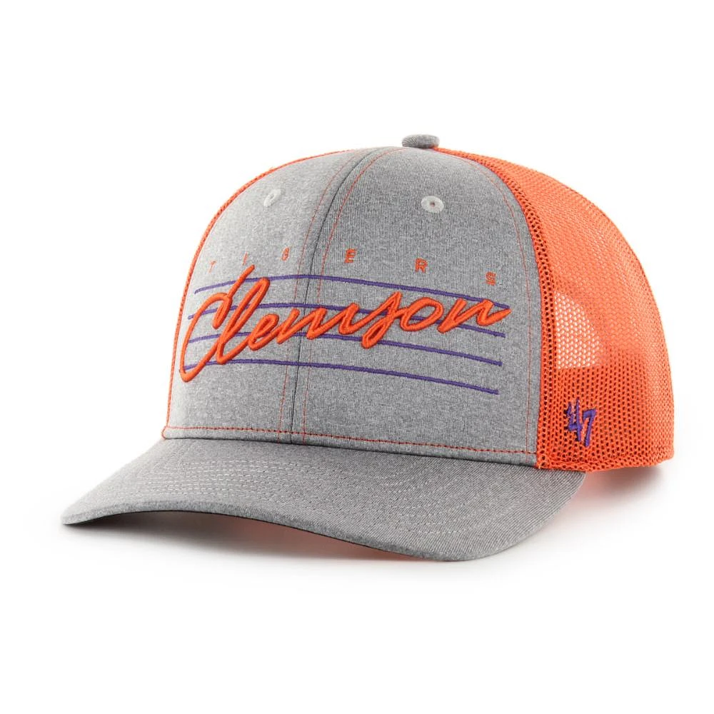 Clemson 47' Brand Downdraft Trucker Snapback Hat