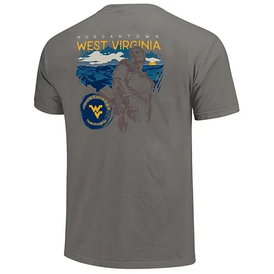 West Virginia Appalachian Mascot Comfort Colors Tee