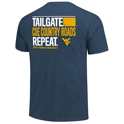 West Virginia Gameday Phrase Comfort Colors Tee