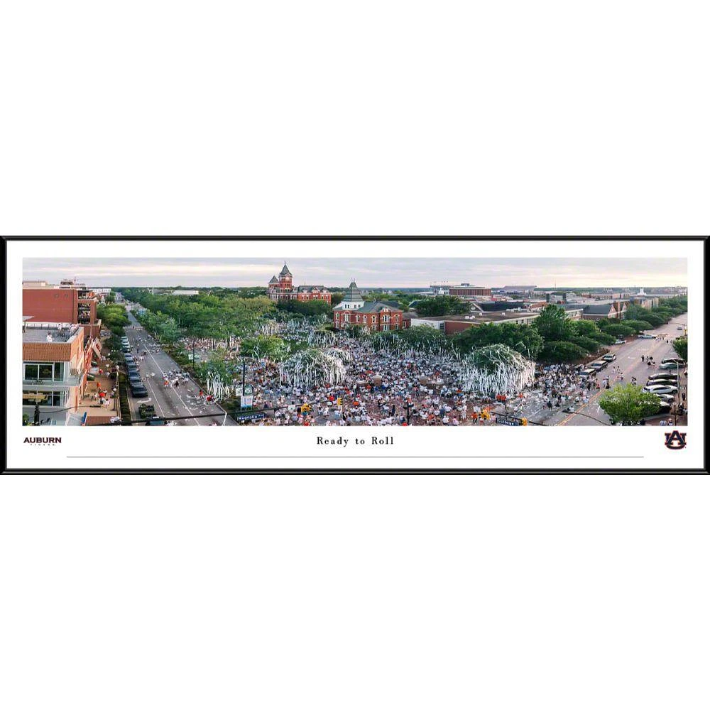 Auburn 2023 Toomer's Corner Ready to Roll Framed 13.5