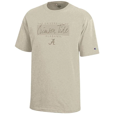 Alabama Champion YOUTH Tonal Script Stack Tee