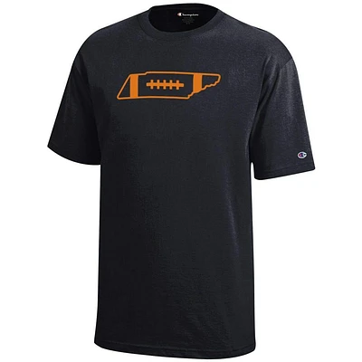 Tennessee Champion YOUTH Dark Mode Football State Tee