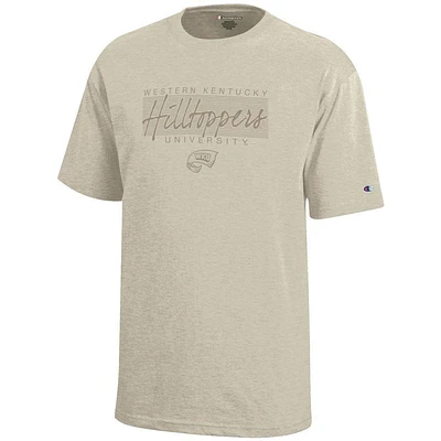 Western Kentucky Champion YOUTH Tonal Script Stack Tee