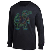 Florida Champion Neon Standing Gator Long Sleeve Tee