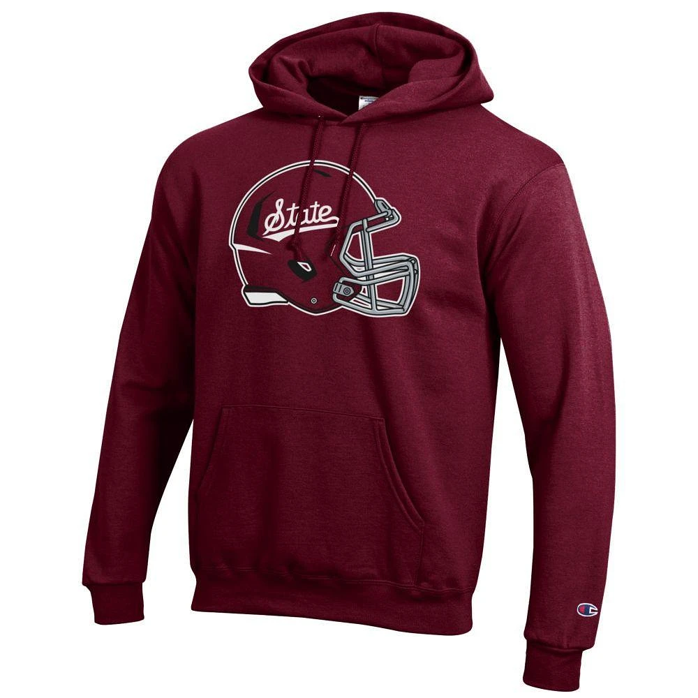 Mississippi State Champion Script Helmet Hoodie