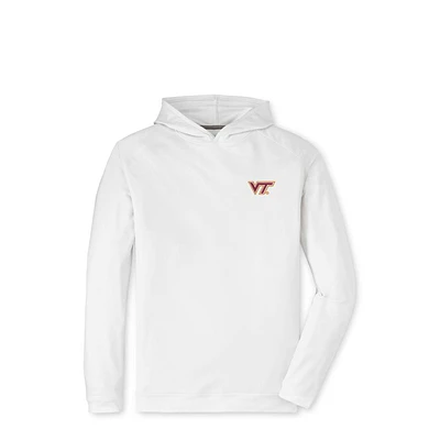 Virginia Tech Peter Millar Pine Performance Hoodie