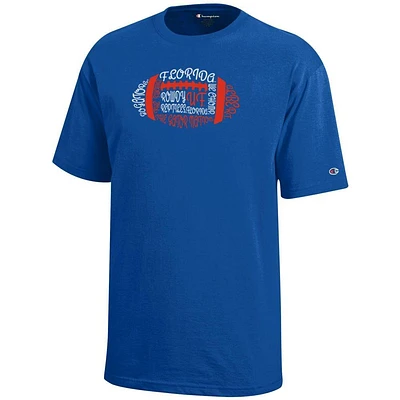 Florida Champion YOUTH Football Typeface Tee