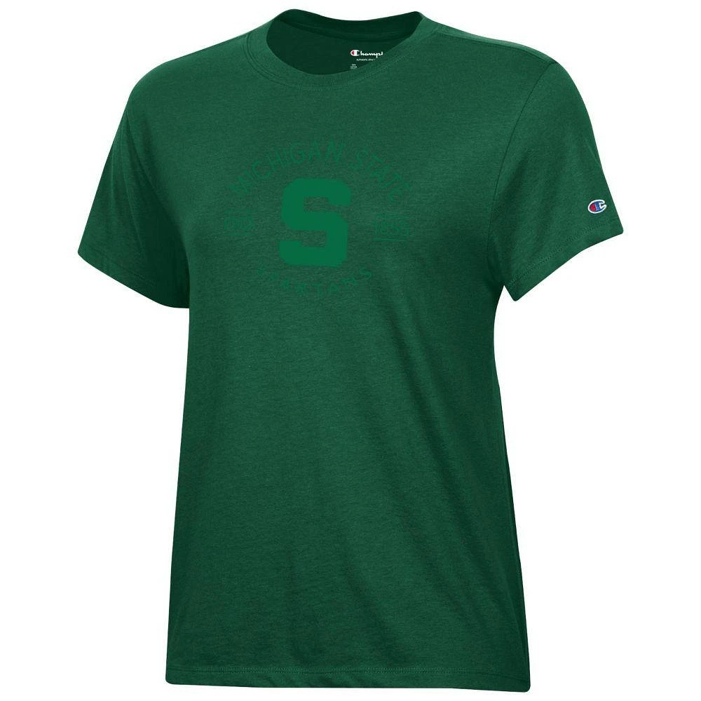 Michigan State Champion Women's Core Circle Logo Tee