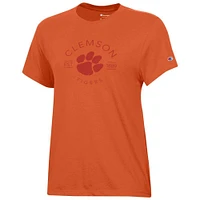 Clemson Champion Women's Core Circle Logo Tee